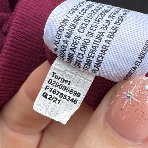 The Nines by Hatch maroon scoop neck midi dress, size Large - Picture 9 of 9